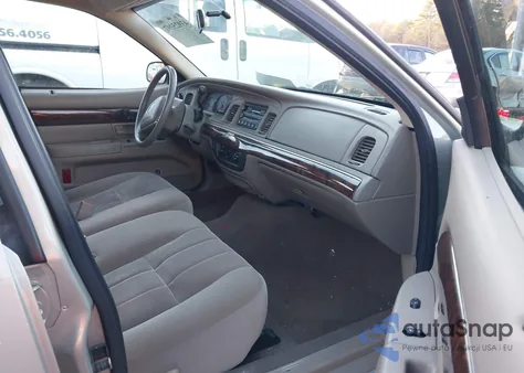 2004 Mercury Grand Marquis Gs from USA, damaged, VIN 2MEFM74W04X667159